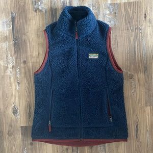 LL Bean Sherpa Vest